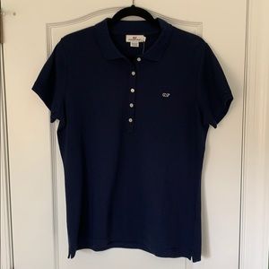 Navy Vineyard Vines Polo